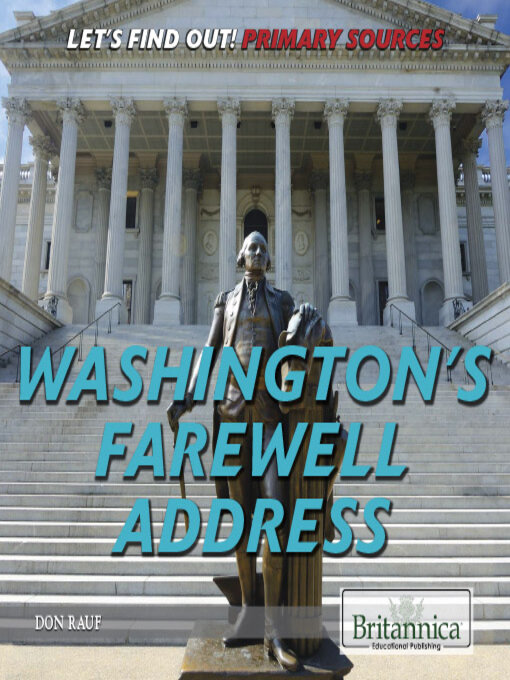 Title details for Washington's Farewell Address by Amelie von Zumbusch - Wait list